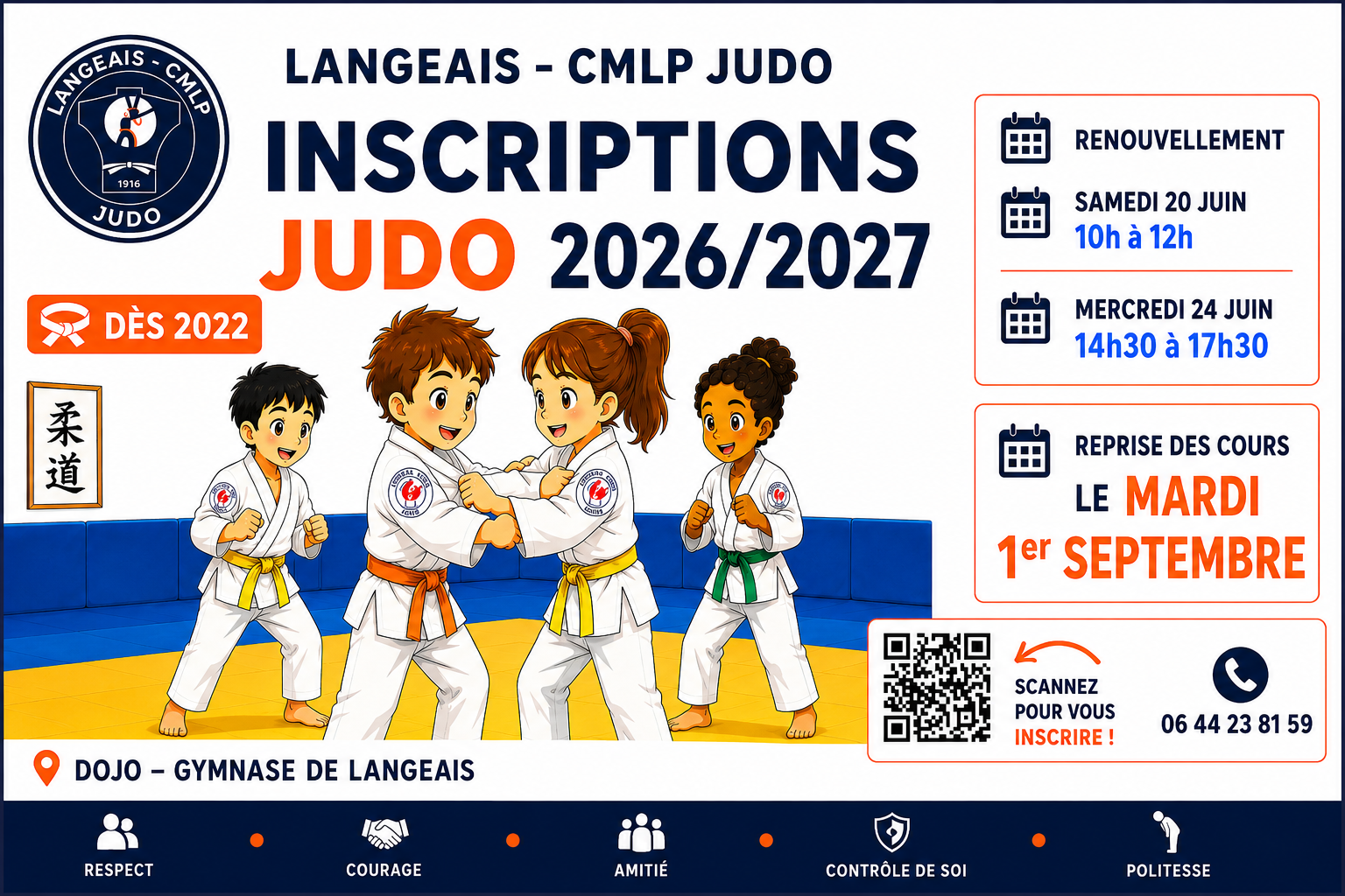 Inscriptions 26/27
