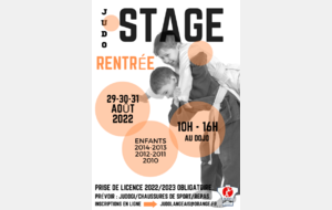 Stage remise en forme 3 Jours