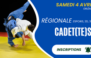 Régional Cadet(te)s Espoirs, 2D et 3D Orléans