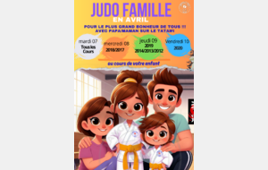 Judo Famille sur le tatami